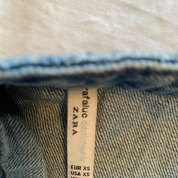 Zara Denim Jean Skirt - Picture 6 of 7